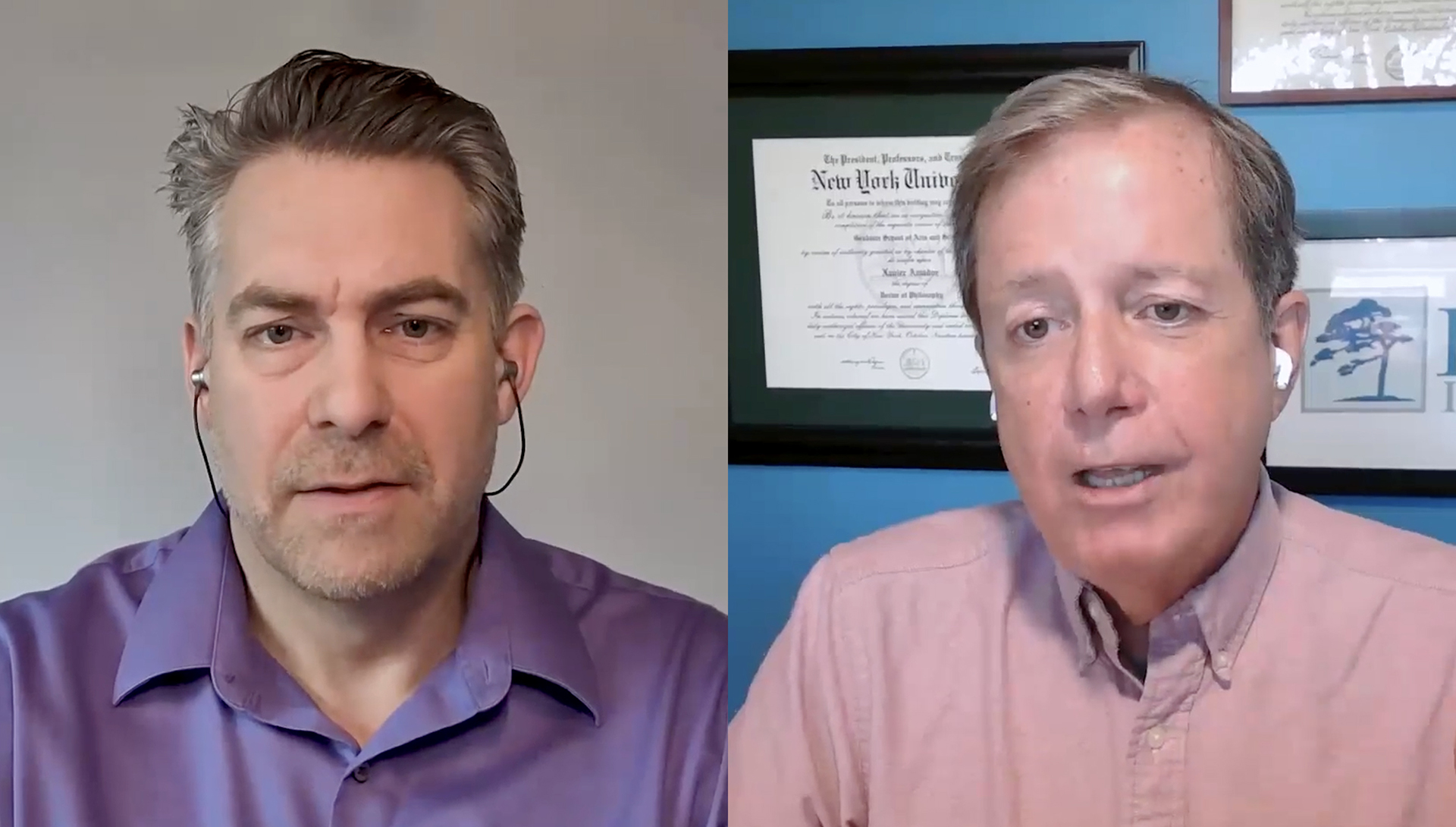 Article Image Myles Constable and Dr. Xavier Amador