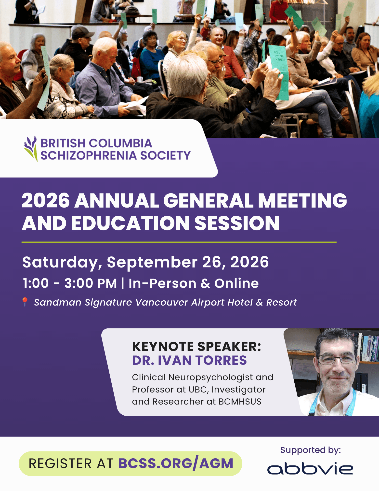 BCSS 2026 AGM and Education Session